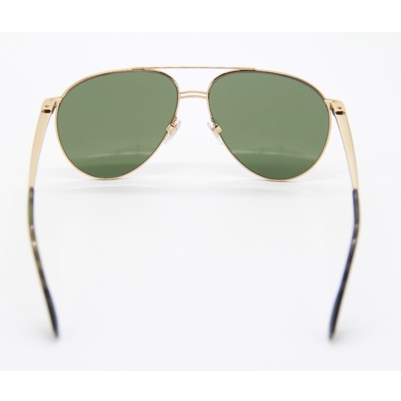 NEW BURBERRY BE3108 1017/71 AVITOR SUNGLASSES BURBERRY B 3108 GREEN AVIATOR - Picture 6 of 11